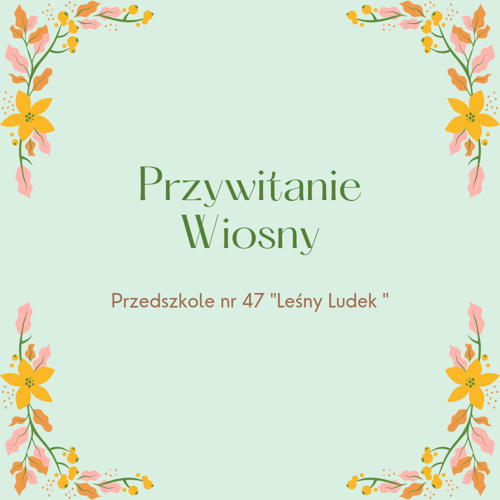 Pierwszy dzień Wiosny
